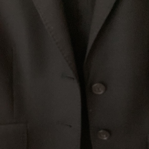 J Crew Wool Black Blazer Size Medium - Picture 3 of 10